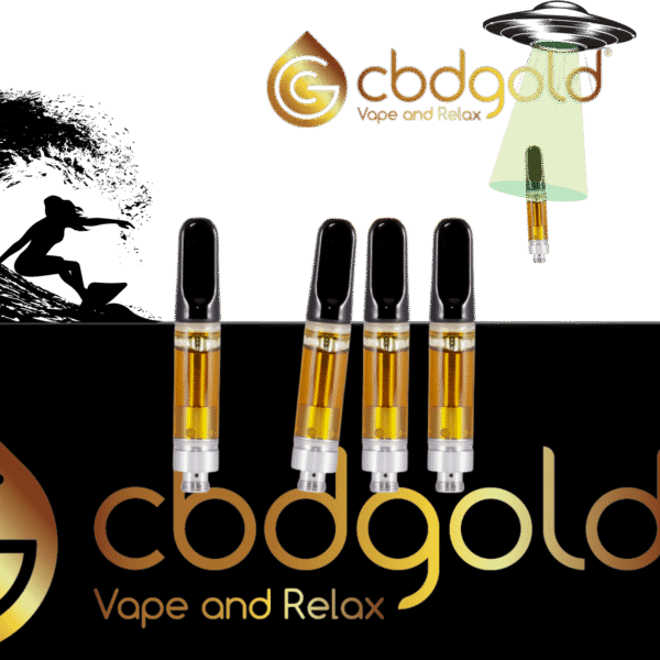 CBD Gold® Vape Cartridge BUNDLE X5